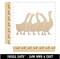 Geese Gaggle Goose Family Solid Unfinished Wood Shape Piece Cutout for DIY Craft Projects